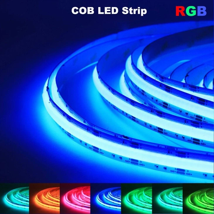 12v/24v RGB COB LED Strip Light