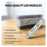 7415 IP68 DC12V MINI 3 LED modulis
